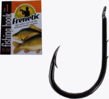 Frenetic horog 530, 2, Black Nikkel, 10db/csomag