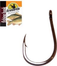 Frenetic horog 206, 8, Black Nikkel, 10db/csomag
