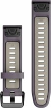 Garmin Óraszíj 20 mm orchidea/világos homokkő szilikon (QuickFit)