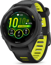Garmin Forerunner 265S fekete-sárga