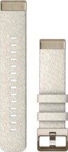 Garmin Óraszíj 20 mm krémszínű nylon krémarany csattal (QuickFit) (Fenix 7S)