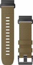 Garmin Óraszíj 26 mm taktikai Coyote Tan nylon (QuickFit)