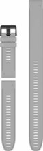 Garmin Óraszíj 26 mm púder szürke szilikon, fekete csat (QuickFit) Fenix 6X, 3részes