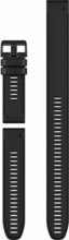 Garmin Óraszíj 26 mm fekete szilikon, fekete csat (QuickFit) Descent Mk2, 3részes