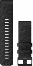 Garmin Óraszíj 26 mm fekete nylon, fekete csat (QuickFit) Fenix 6X