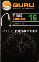GURU F1 Eyed Hook Size 16 (Barbless/Eyed)