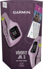 Garmin vivofit jr. 3 Lila virág állítható szíjjal