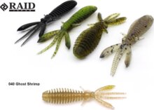 RAID JAPAN Egubug Gumirák 2.5" 63mm 040 Ghost Shrimp
