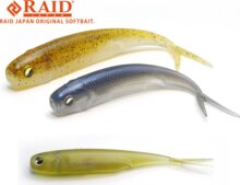 RAID JAPAN Fish Roller Gumihal 3" 89mm 072 Stealth Fish