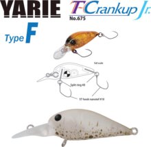 Yarie Jespa Yarie T-Crankup Jr 675 Type F 28mm 1.8g C3 Akayari