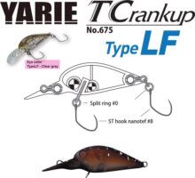 Yarie Jespa Yarie T-Crankup 675 Type Lf 35mm 2.6g C12 Teisastu