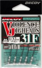 Jig Fej Decoy Vj-31F Violence Jighead #2 1.4g