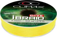 Climax Ibraid Dive Sinking Fluo Yellow 275m 0.10mm 4.1kg