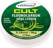 Climax Cult Carp Fluorocarbon Snag Leader 50m 0.50mm 30Lb