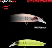 Apia Dover 46 Slow Sinking 46mm 2.3g 04 Clear Chart Glitter