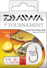 Daiwa Tournament horog kukoricához (gold, 60cm, #8, 0.23mm, 10db)