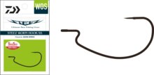 Daiwa Steez Worm Hook (Wide Offset, #4/0, 6db)