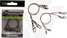 Daiwa Prorex titánium drótelőke (18.0kg, 20.0cm, 2db)