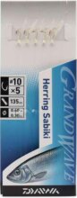 Daiwa GrandWave heringező szerelék (glow, 135.0cm, #10, 5horog)