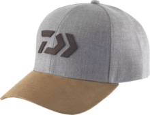 Daiwa D-Vec Cap (hellgrau/schwarz, #unisize) sapka