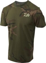 Daiwa Carp Camo T-Shirt (green camo, #XL)