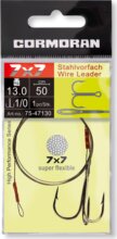 Cormoran 7x7 drótelőke brown, 9.0kg, 50.0cm, 1horog,