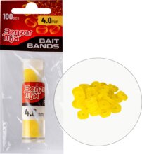 Benzár Csalizógumi 4mm 100db/cs