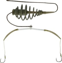 Kéthorgos Fenekező Szerelék 25G