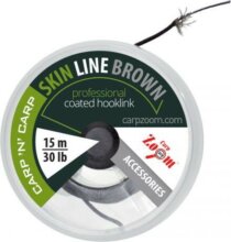 CZ Bevonatos előkezsinór, 15 m, 20 lb, barna