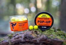 Feedermánia HIGH POWER POP-UP boilies & barrels 10 MM Sweet Pineapple