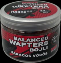 BAIT MAKER BALANCED WAFTER bojli Haragos Vörös 20 mm