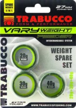 Trabucco Vary Weight Distance Cage Feeder Weight Sets 20-30-40g feeder kosár súly szett