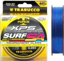 Trabucco T-Force XPS Surf Soft+abrasion mark system 300m 0,22 mm zsinór