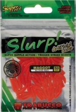Trabucco Slurp Bait Maggot Blood Red 50 db,vérvörös műcsonti