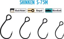 Trabucco Shinken Hooks S-75m Bn #1 10db horog