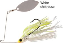 Rapture Sharp Spin Single Willow 10g White Chartreuse