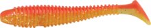 Rapture Ribbed Swing Shad 4cm flame yellow 14db plasztik csali