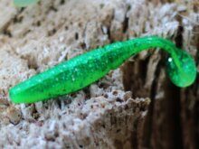 Rapture Power Shad Dual 5cm lime Yellow 20 db, plasztik csali