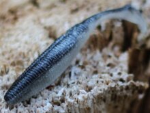 Rapture Power Shad Dual 10cm Black Silver 8 db, plasztik csali