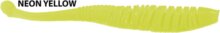 Rapture Evoke Worm 10cm neon yellow 8db plasztik csali