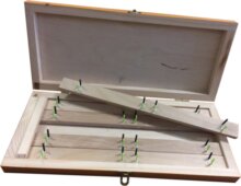 Niedermayer Fa előketartó, method, 5 kivehető pálca, 20 előke, 10cm