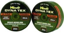 K-Karp Xtra Tough 20m 45 lb camo zöld fonott előke