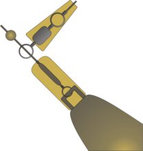 K-Karp Slide Heli Rig 3db, csúszó helikopter szerelék