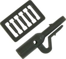 K-Karp Lead Clip 10 Clips + Nails, ólom klipsz