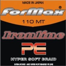 Formax Ironline 110m 0,14mm fonott zsinór
