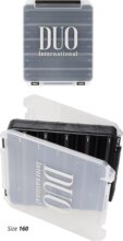 Doboz Duo Reverse Lure Case 160 20.6X17X4.4cm Pearl Black/Gold Logo
