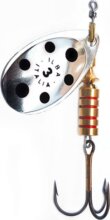 ILBA TONDO SPOTS SILVER/BLACK 4 10GR (I20134)