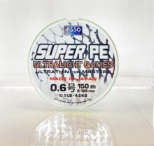 ASSO SP UL GAMES PE 4X STD 0,104 6LBS 150M
