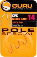 GURU Pole Special Hook Size 14 Barbed/Spade End