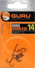 GURU MWG Hook size 10 Barbless/Eyed